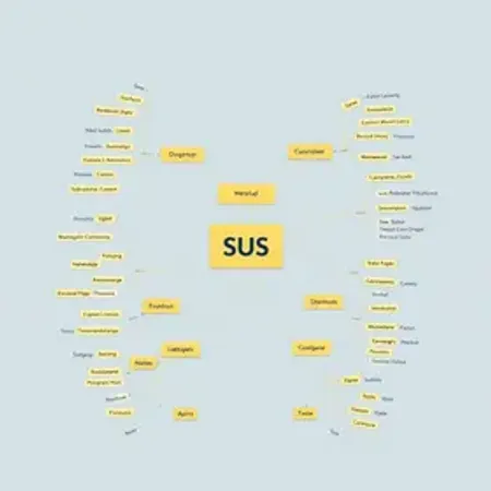 Mapa mental sobre criação do SUS: resumo visual para revisar