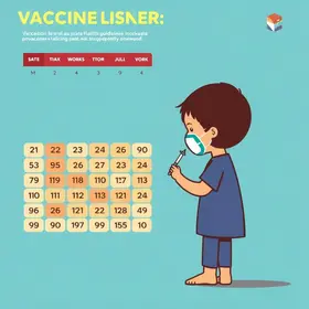 Calendário da campanha de vacinacao contra poliomielite: datas, grupos e orientações