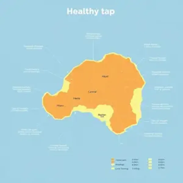 Mapa mental sobre território em saúde: resumo visual para revisar